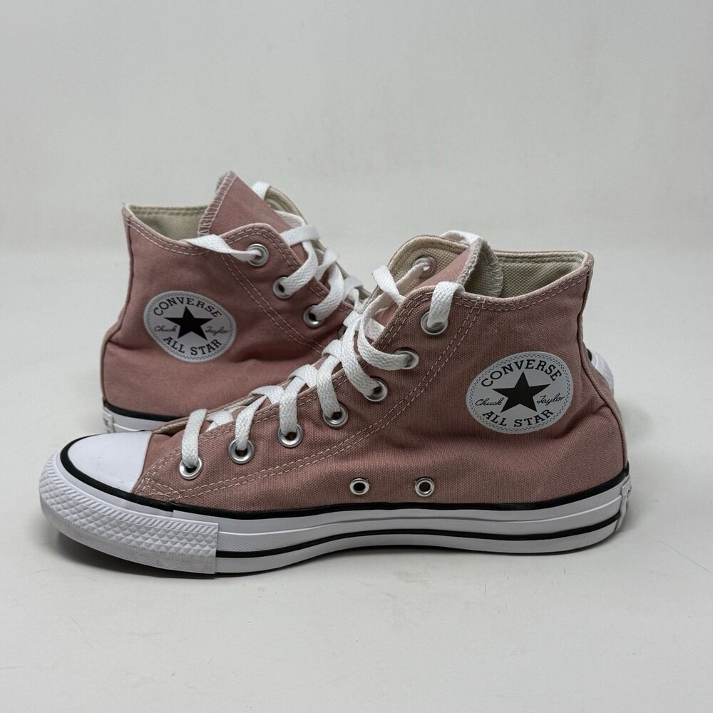 Converse All Star Chuck Taylor Shoes Womens 8 Dust Canyon Pink High Top Sneakers
